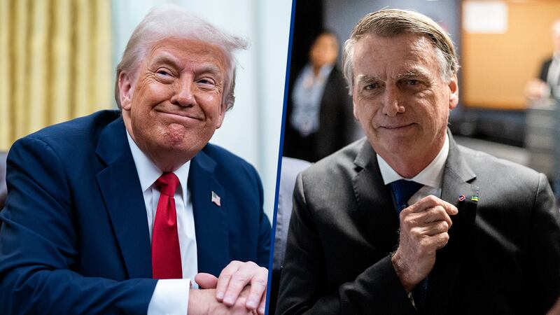 Trump defiende a Bolsonaro por juicio sobre golpe de Estado: ‘No es culpable de nada’