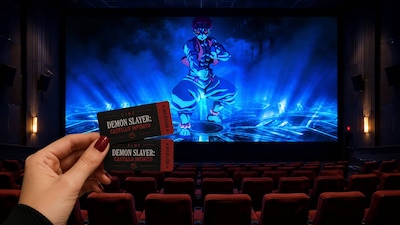 'Demon Slayer: Castillo Infinito' regresa a cines de México, pero esta vez lo hace en formato IMAX. (Foto: Crunchyroll/ChatGPT)