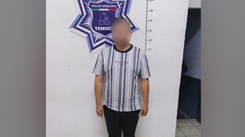 Detienen a hombre que repartía despensas y dinero en Temixco, Morelos