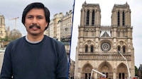 El arquitecto de Coacalco, Edomex, que ayudó a reconstruir Notre Dame: ‘Pasa una vez en la vida’ (Fotos)