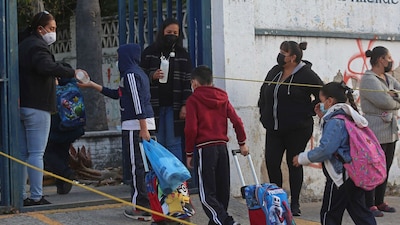 La muerte del Mencho provocó el cierre de las escuelas