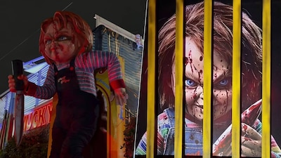 Estos son los detalles de la casa temática de Chucky, ubicada en la CDMX. (Foto: Captura Ig @imchristmas/go_rendon)