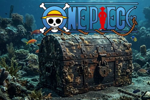 Eiichiro Oda, creador de ‘One Piece’ escribe el secreto del tesoro y lo sumerge en el fondo del mar