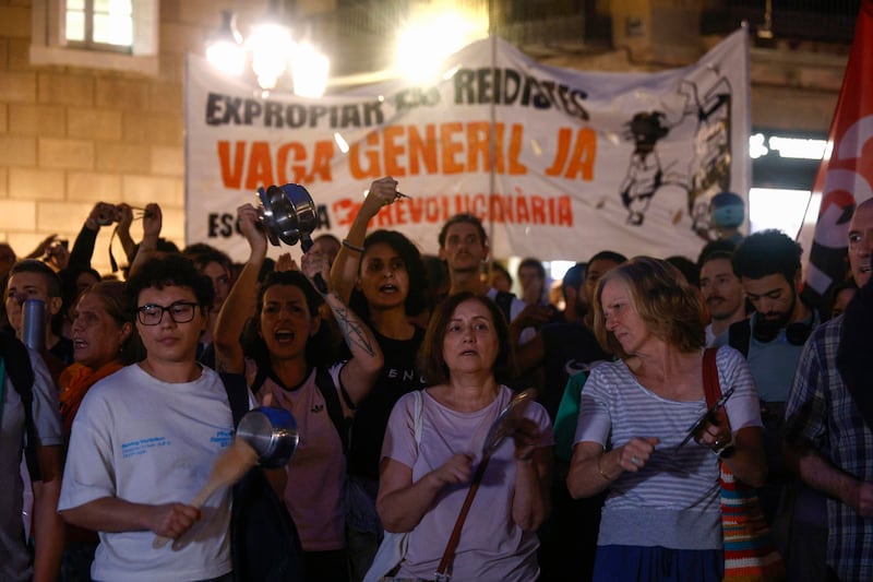 Marchan en Barcelona a favor de una huelga general por la vivienda: ‘Se encendió una chispa imparable’