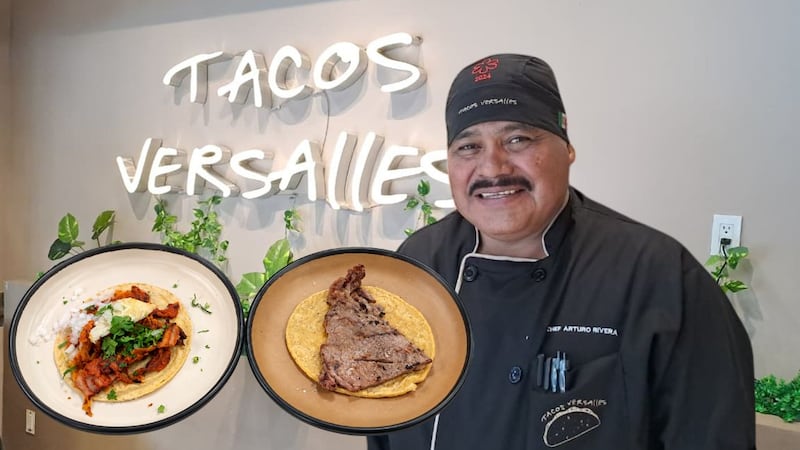 Gana estrella Michelin con El Califa y ahora abre su propia taquería: Así es Versalles, del chef Arturo Rivera