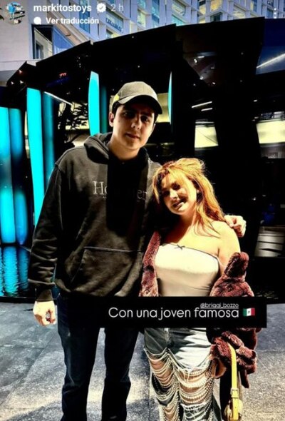 Markitos Toys subió una foto con Briggi Bozzo. (Foto: Instagram @markitostoys)