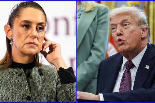Trump alaba labor de Sheinbaum contra el narco... pero dice que México debe hacer más