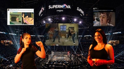 Los mejores memes de Supernova 2026. (Foto: IAGemini/Captura redes/Cortesía Netflix)