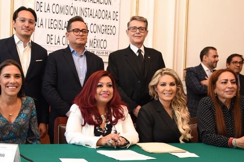 Primera Legislatura de la CDMX comienza su instalación