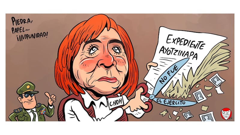 PIEDRA, PAPEL, ¡IMPUNIDAD!...