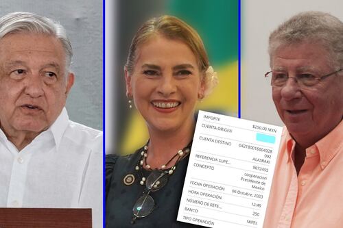AMLO y Beatriz Müller ‘se mochan’ con Alazraki: le cooperan con $250 para su canal Atypical Te Ve