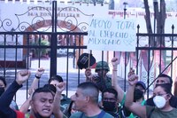 Marchas a favor de soldados: Morena pide ‘calma’ a familiares por investigación en Tamaulipas