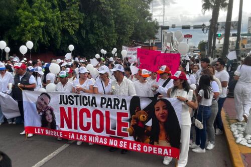 Marchan por Paloma Nicole en Durango: ‘Este dolor mata’; padre exige todo el peso de la ley