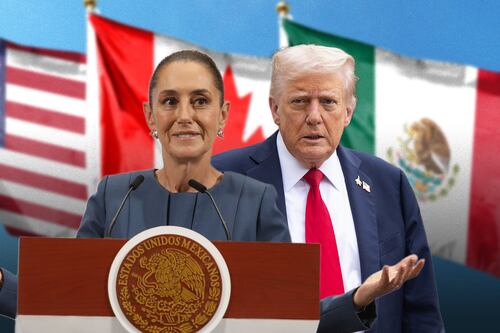 Sheinbaum desestima amenaza de Trump sobre salida de EU del T-MEC: ‘Nunca lo ha dicho en las llamadas’