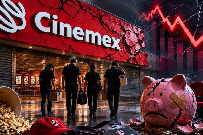 Trabajadores de Cinemex denuncian problemas financieros en la empresa: ‘Ya no es rentable’