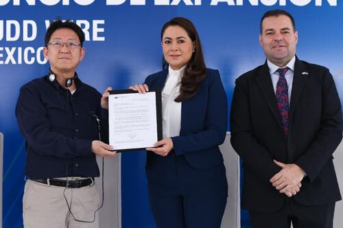 Judd Wire anuncia inversión de 641 mdp en Aguascalientes para producción de cables eléctricos