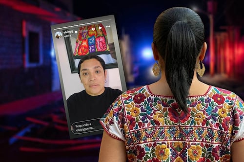 Elvis Guerra, diseñadora del vestido de Sheinbaum, pide ayuda: ‘He sido objeto de amenazas y extorsiones’