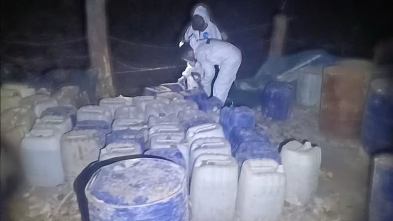 Marina da golpe millonario al crimen: Desmantela narcolaboratorio en el Triángulo Dorado de Durango