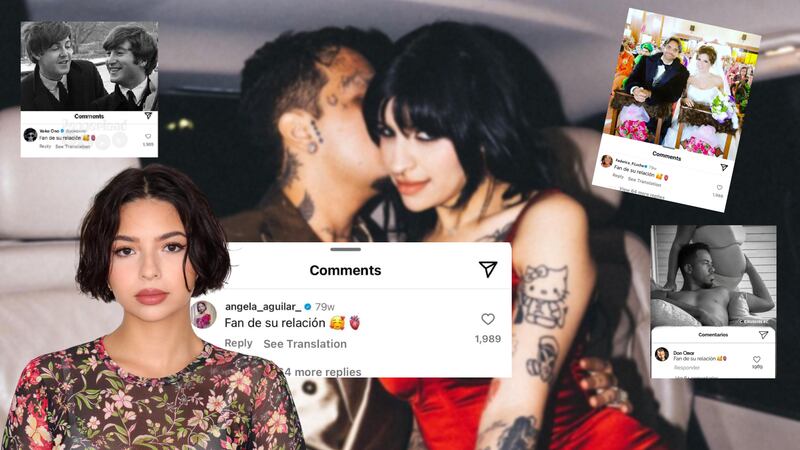 Ángela Aguilar, ‘fan de su relación’ y de los memes: Lo mejores tras comentario en foto de Cazzu y Nodal