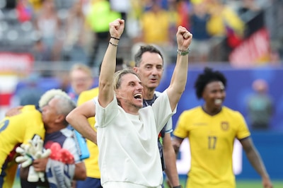 Sebastián Beccacece es el DT de la selección de Ecuador. (Foto: EFE)
