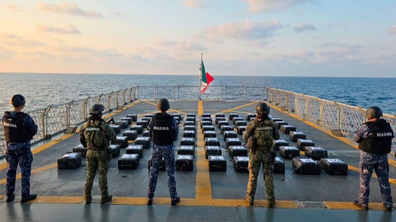 Marina halla 2 toneladas de cocaína en Acapulco