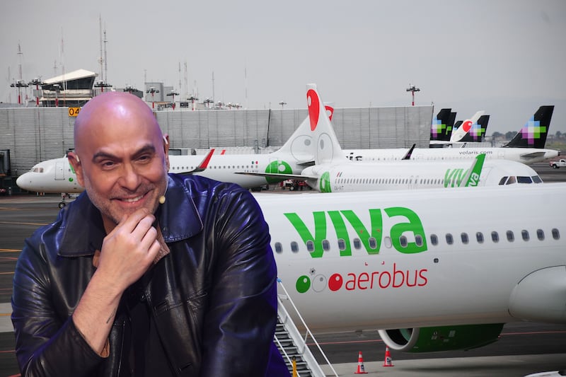 Héctor Suárez Gomís fue afectado por la triple amenaza de bomba en el AICM: ‘Iba a abordar ese vuelo’