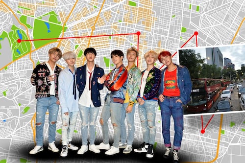 Anduvieron como en ‘HOME’: La ruta de BTS del Edomex a CU; Los lugares que visitaron en México