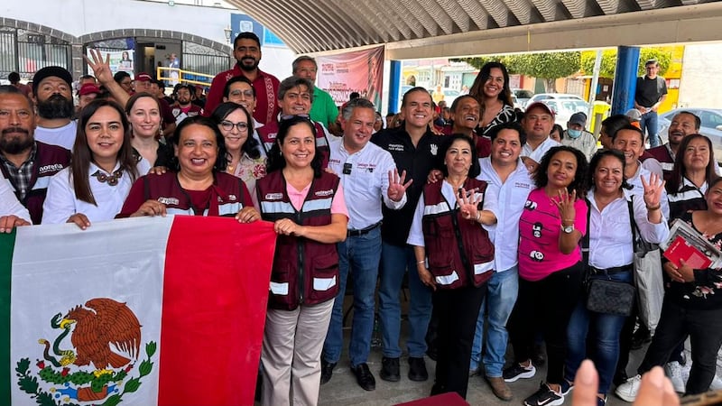 Santiago Nieto llama a defender la soberanía nacional en Querétaro y cierra filas con Sheinbaum