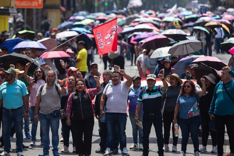 CNTE marcha HOY en CDMX: ¿Cuál es su ruta y por qué los maestros van a la Secretaría de Gobernación?