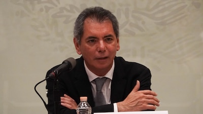 El secretario de Hacienda, Edgar Amador, estimó que la economía llegó a un punto de inflexión en marzo (Foto: CAMILA AYALA BENABIB / CUARTOSCURO)
