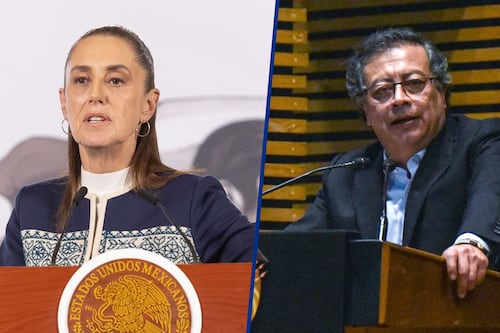 Sheinbaum pide echar ‘ojito’ a acusación de Gustavo Petro de fraude en elecciones en Colombia