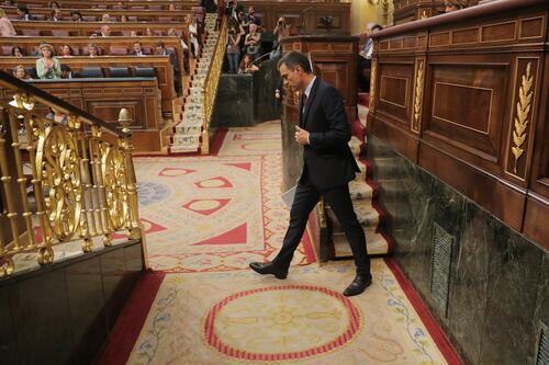 Pedro Sánchez insta a Podemos a formar un gobierno de izquierda