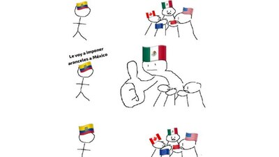 Los memes de aranceles en Ecuador. (Captura: X)