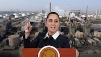 Sheinbaum ‘defiende’ la refinería Deer Park que está bajo el control de Pemex: ‘Está en mantenimiento’