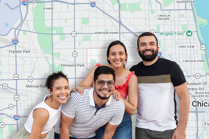 Belmont Cragin, el barrio en Chicago que alberga más personas mexicanas, puertorriqueñas y latinas