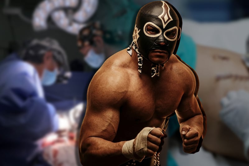 Entre diálisis y un trasplante: Los problemas de salud de ‘Konnan’, luchador de la AAA