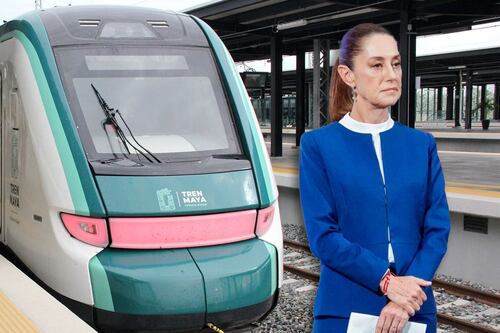 Impulsan trenes con inversión de 180 mil mdp, resalta Sheinbaum