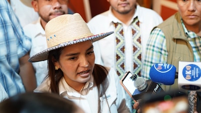 Grecia Quiroz pidió piso parejo para las elecciones 2027 (Foto: JUAN JOSÉ ESTRADA SERAFÍN/CUARTOSCURO)