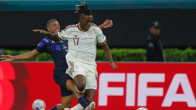 Nico Williams, jugador de España, habla de su lesión en el Mundial ante Uruguay: ‘Fue una jugada innecesaria’