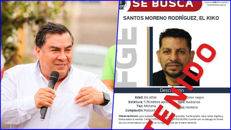 Detienen en Nayarit a ‘El Kiko’, presunto responsable del homicidio del alcalde de Tacámbaro