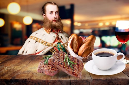 El último almuerzo de Maximiliano de Habsburgo