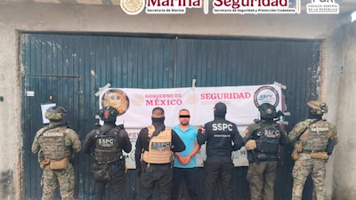 Las autoridades detuvieron al 'M4', operador del CJNG en Nayarit.