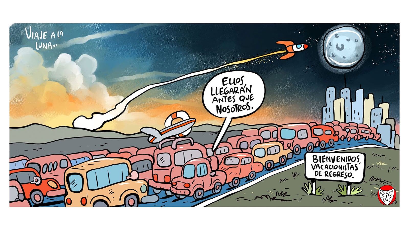 Viaje a la luna - Rictus