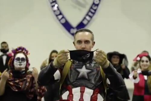 ¿Los Vengadores combatirán el COVID-19? No, es el alcalde de Cuajimalpa que pide a los niños no salir a pedir 'calaverita'