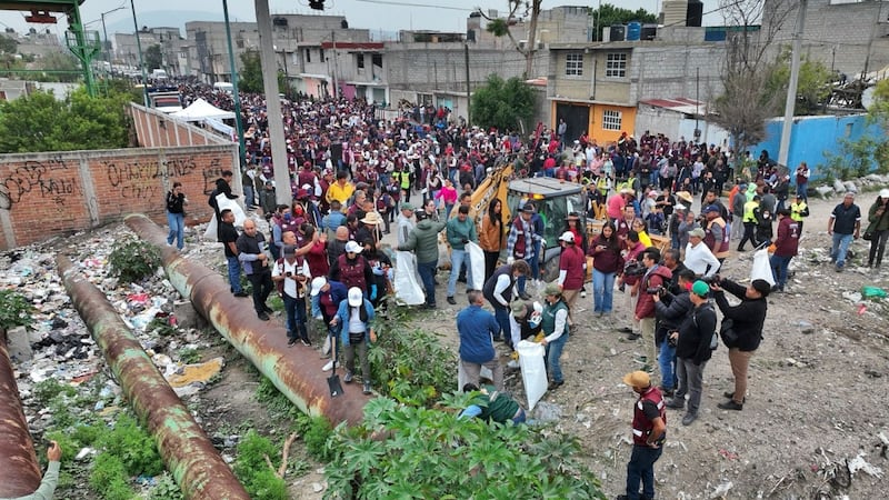 Retiran más de 743 toneladas de residuos en 30 municipios durante jornada ‘Limpiemos Nuestro Edomex’