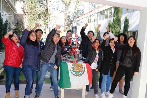 Politécnicos representarán a México en concurso mundial de robótica