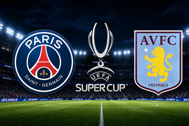Supercopa de Europa PSG vs. Aston Villa: Fecha, hora, dónde ver y todo lo que debes saber
