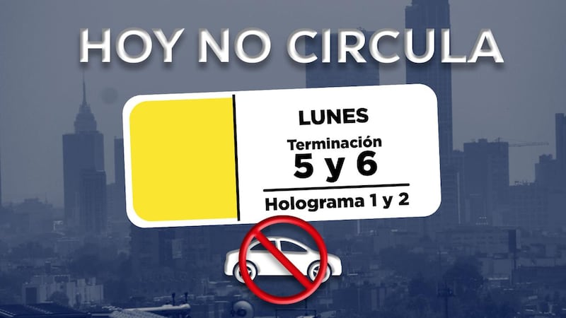 CDMX y Edomex se ‘salvan por un pelito’ de la contingencia: Así queda el lunes de Hoy No Circula normal