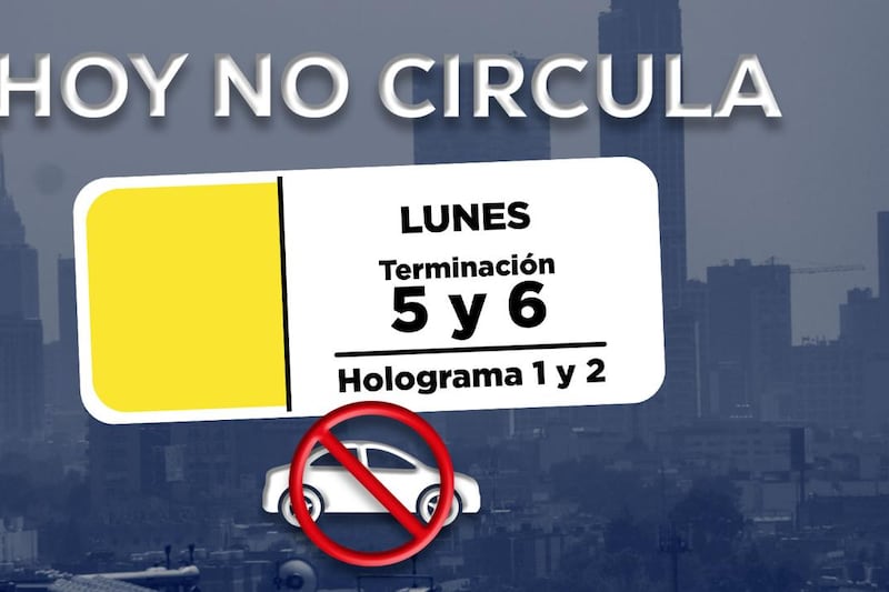 CDMX y Edomex se ‘salvan por un pelito’ de la contingencia: Así queda el lunes de Hoy No Circula normal