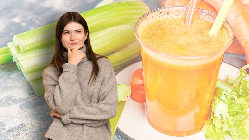 ¿Para qué sirve el jugo de zanahoria con apio?